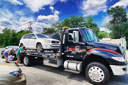 Winching Services Specialized winching services. Towing services Whitman MA